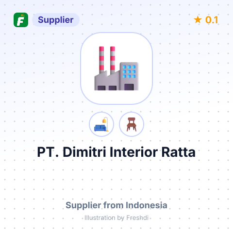 PT. Dimitri Interior Ratta – summary card, no photo uploaded yet