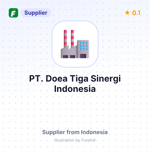 PT. Doea Tiga Sinergi Indonesia – summary card, no photo uploaded yet