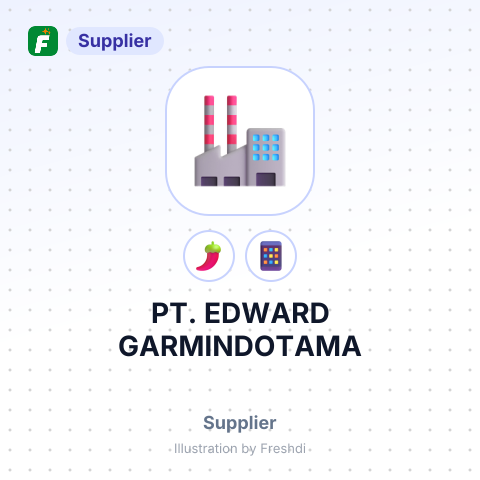 PT. EDWARD GARMINDOTAMA – summary card, no photo uploaded yet
