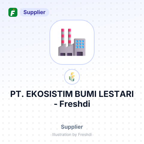 PT. EKOSISTIM BUMI LESTARI – summary card, no photo uploaded yet