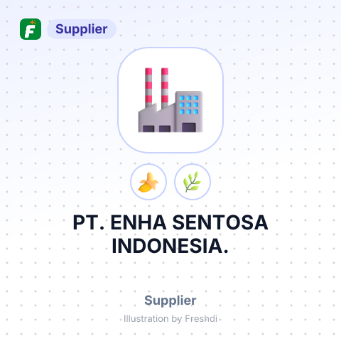 PT. ENHA SENTOSA INDONESIA. – summary card, no photo uploaded yet