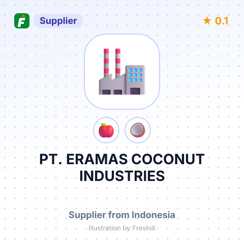 PT. ERAMAS COCONUT INDUSTRIES – summary card, no photo uploaded yet