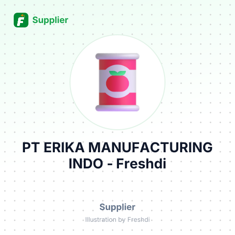 PT ERIKA MANUFACTURING INDO – summary card, no photo uploaded yet