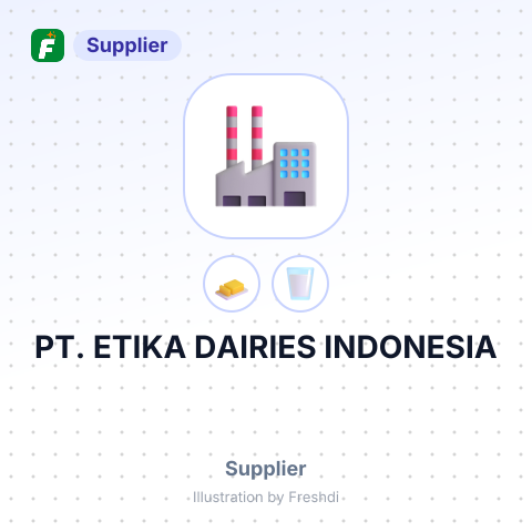 PT. ETIKA DAIRIES INDONESIA – summary card, no photo uploaded yet