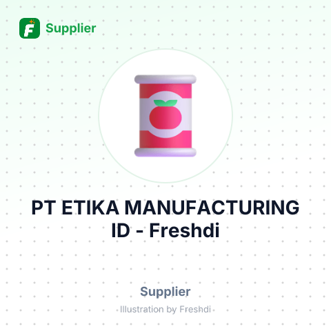 PT ETIKA MANUFACTURING ID – summary card, no photo uploaded yet
