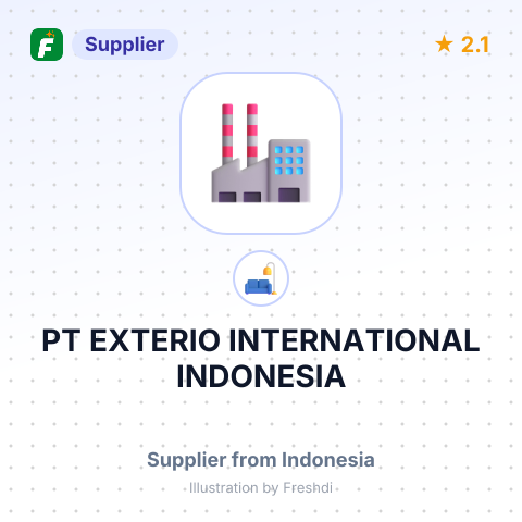 PT EXTERIO INTERNATIONAL INDONESIA – summary card, no photo uploaded yet