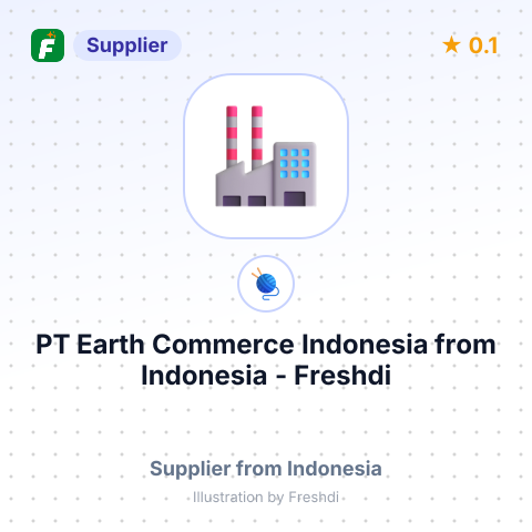 PT Earth Commerce Indonesia  – summary card, no photo uploaded yet