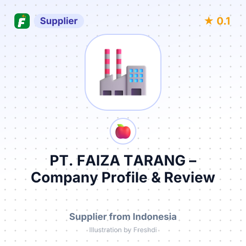 PT. FAIZA TARANG – summary card, no photo uploaded yet