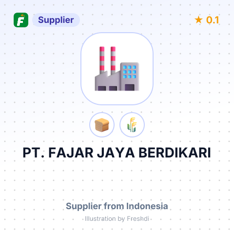 PT. FAJAR JAYA BERDIKARI – summary card, no photo uploaded yet