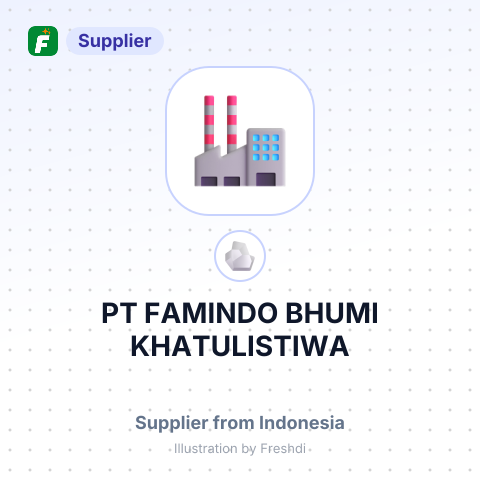 PT FAMINDO BHUMI KHATULISTIWA – summary card, no photo uploaded yet