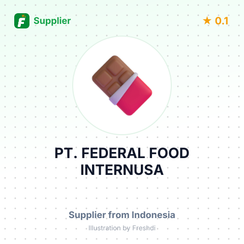PT. FEDERAL FOOD INTERNUSA – summary card, no photo uploaded yet