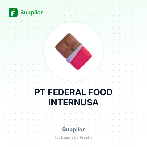 PT FEDERAL FOOD INTERNUSA – summary card, no photo uploaded yet