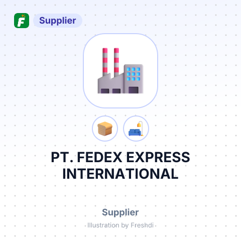 PT. FEDEX EXPRESS INTERNATIONAL – summary card, no photo uploaded yet