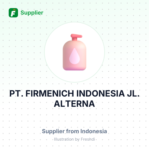 PT. FIRMENICH INDONESIA JL. ALTERNA – summary card, no photo uploaded yet