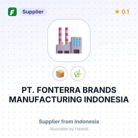 PT. FONTERRA BRANDS MANUFACTURING INDONESIA – summary card, no photo uploaded yet