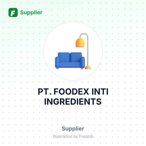 PT. FOODEX INTI INGREDIENTS – summary card, no photo uploaded yet