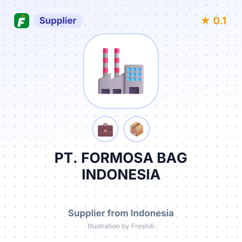 PT. FORMOSA BAG INDONESIA – summary card, no photo uploaded yet