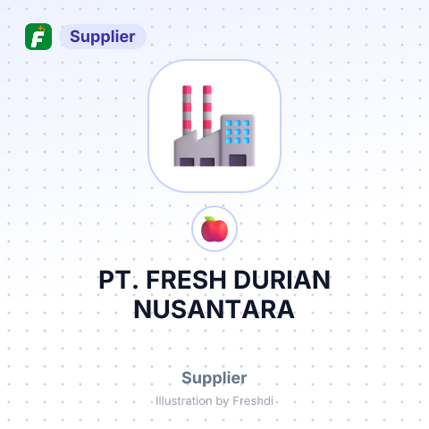PT. FRESH DURIAN NUSANTARA – summary card, no photo uploaded yet