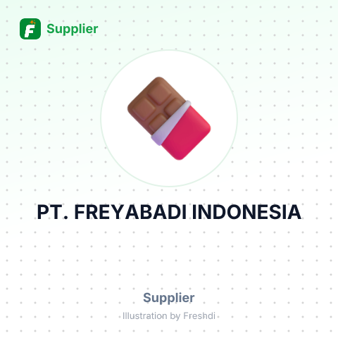 PT. FREYABADI INDONESIA – summary card, no photo uploaded yet