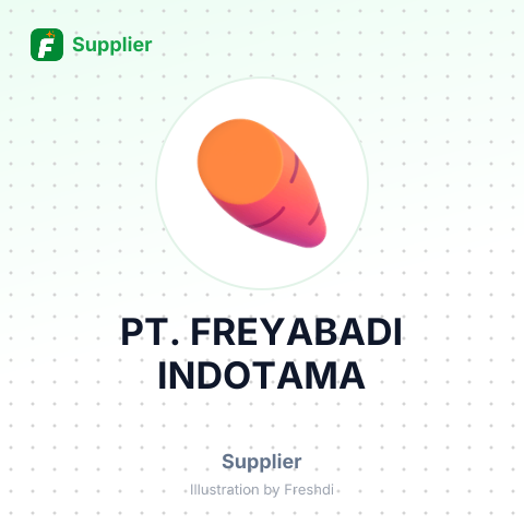 PT. FREYABADI INDOTAMA – summary card, no photo uploaded yet