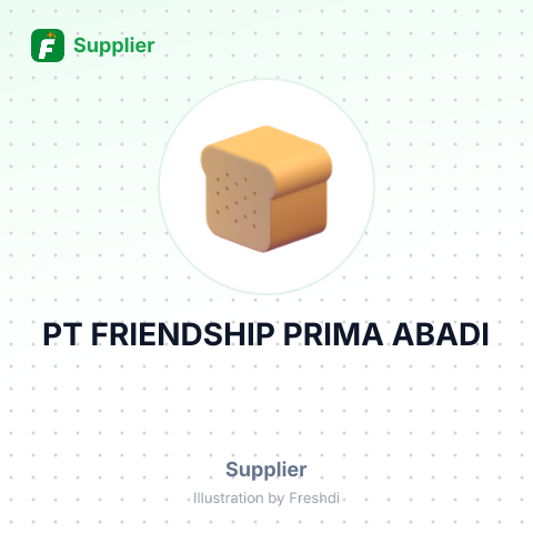 PT FRIENDSHIP PRIMA ABADI – summary card, no photo uploaded yet