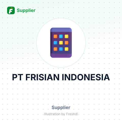 PT FRISIAN INDONESIA – summary card, no photo uploaded yet