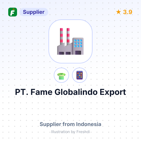 PT. Fame Globalindo Export  – summary card, no photo uploaded yet