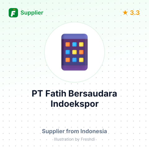 PT Fatih Bersaudara Indoekspor – summary card, no photo uploaded yet