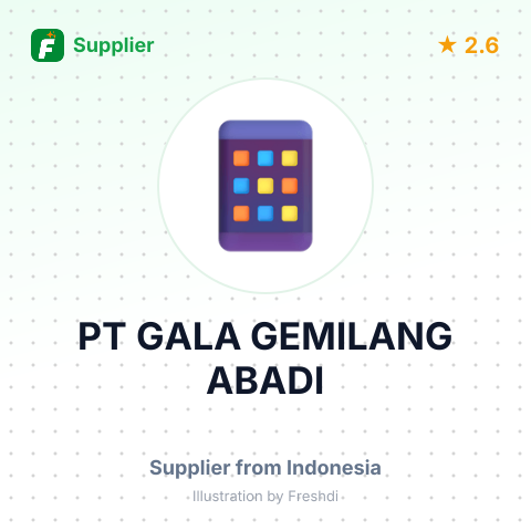 PT GALA GEMILANG ABADI – summary card, no photo uploaded yet