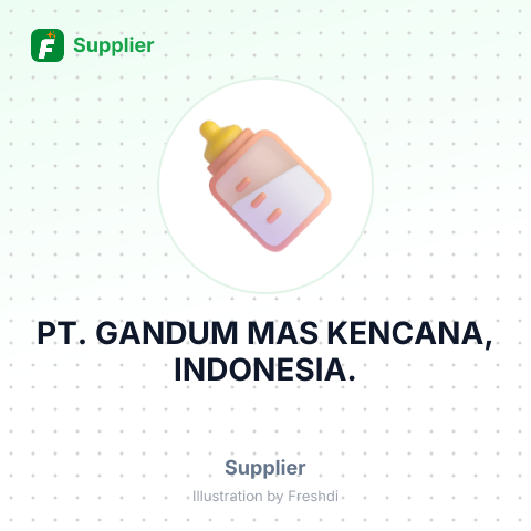 PT. GANDUM MAS KENCANA, INDONESIA. – summary card, no photo uploaded yet