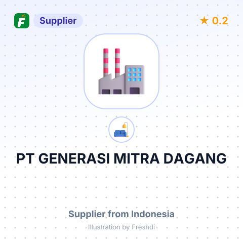 PT GENERASI MITRA DAGANG – summary card, no photo uploaded yet