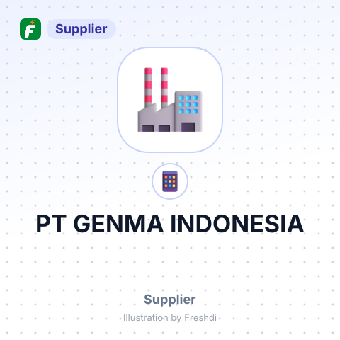 PT GENMA INDONESIA – summary card, no photo uploaded yet