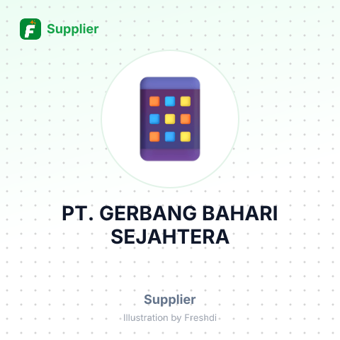 PT. GERBANG BAHARI SEJAHTERA – summary card, no photo uploaded yet