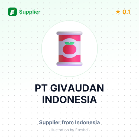 PT GIVAUDAN INDONESIA – summary card, no photo uploaded yet