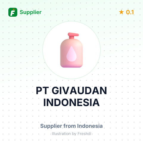 PT GIVAUDAN INDONESIA – summary card, no photo uploaded yet