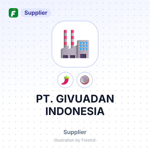 PT. GIVUADAN INDONESIA – summary card, no photo uploaded yet