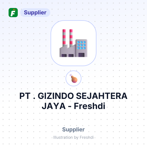 PT . GIZINDO SEJAHTERA JAYA – summary card, no photo uploaded yet