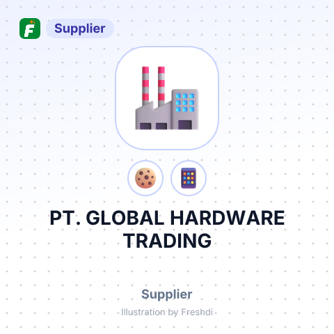 PT. GLOBAL HARDWARE TRADING – summary card, no photo uploaded yet
