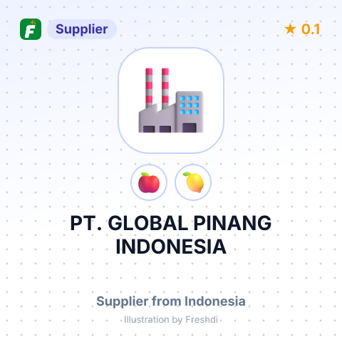 PT. GLOBAL PINANG INDONESIA – summary card, no photo uploaded yet