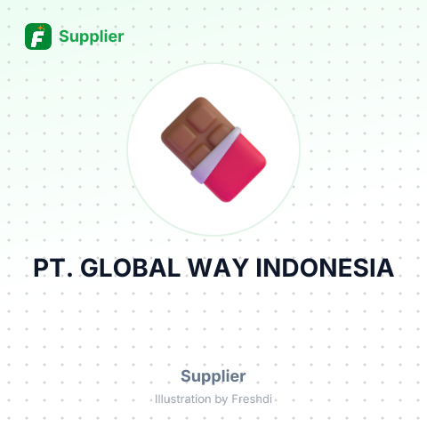 PT. GLOBAL WAY INDONESIA – summary card, no photo uploaded yet