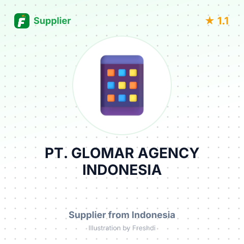 PT. GLOMAR AGENCY INDONESIA – summary card, no photo uploaded yet