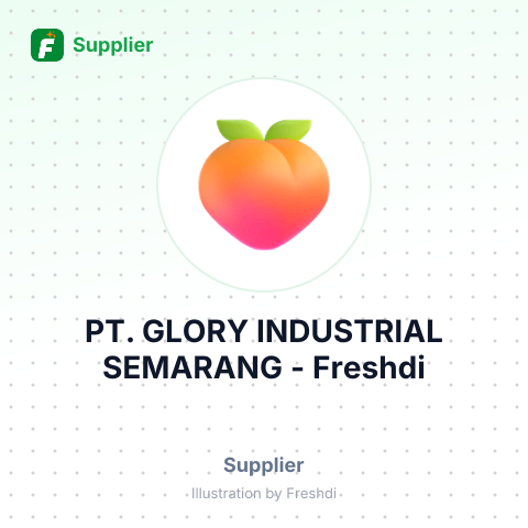 PT. GLORY INDUSTRIAL SEMARANG – summary card, no photo uploaded yet