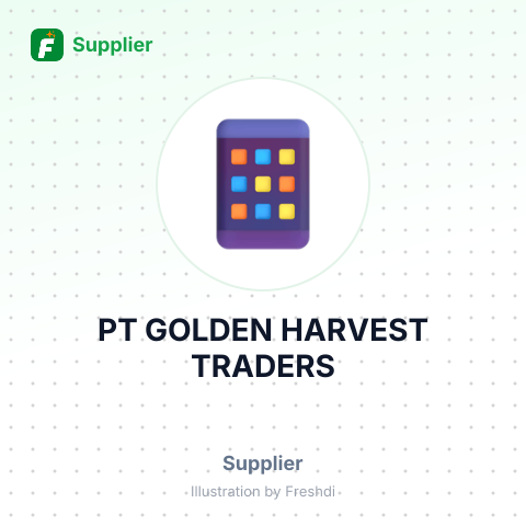 PT GOLDEN HARVEST TRADERS – summary card, no photo uploaded yet