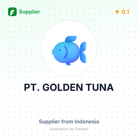 PT. GOLDEN TUNA – summary card, no photo uploaded yet