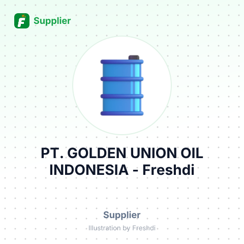PT. GOLDEN UNION OIL INDONESIA – summary card, no photo uploaded yet