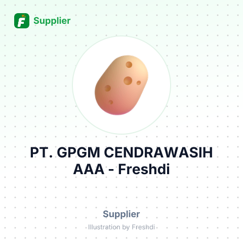 PT. GPGM CENDRAWASIH AAA – summary card, no photo uploaded yet
