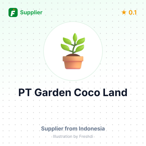 PT Garden Coco Land  – summary card, no photo uploaded yet