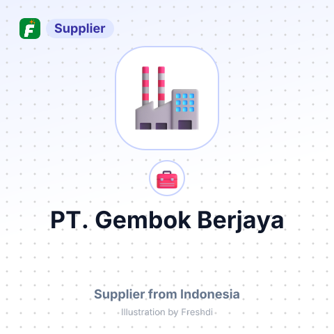 PT. Gembok Berjaya – summary card, no photo uploaded yet