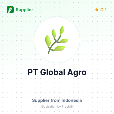 PT Global Agro  – summary card, no photo uploaded yet