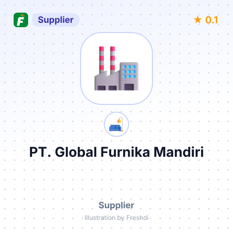 PT. Global Furnika Mandiri – summary card, no photo uploaded yet